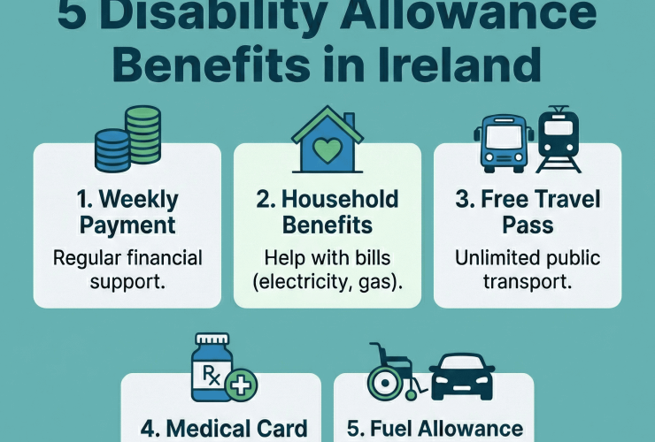 5 Disability Allowance Benefits in Ireland